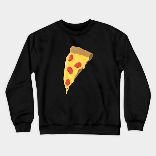 Pizza Slice Crewneck Sweatshirt by LittleGreenHat